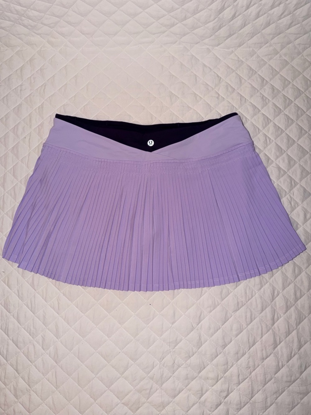 Lululemon Varsity High-Rise Pleated Tennis Skirt in lavender SZ 8
